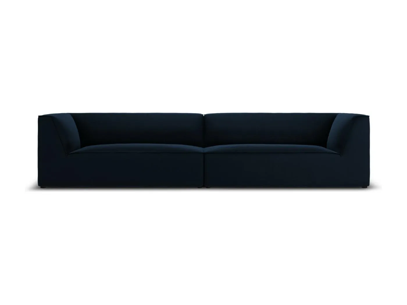 CXL by Christian Lacroix - 4-Sitzer Sofa "Charles" Sitzer aus Samt dunkelblau - 302x93x69cm