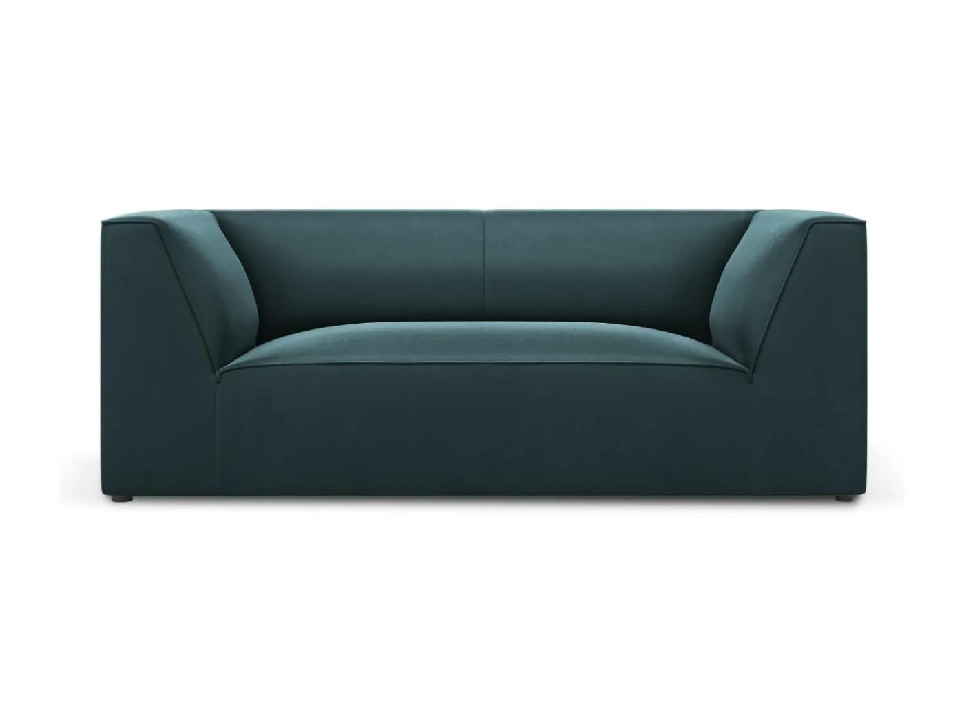 CXL by Christian Lacroix - 2-Sitzer Sofa "Charles" Sitzer aus Samt blau - 174x92x69cm