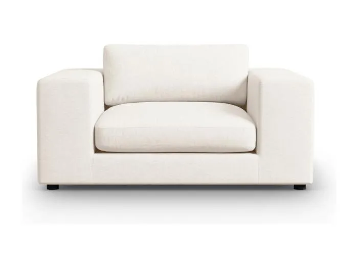 CXL by Christian Lacroix - 1,5-Sitzer Sofa "Tendance" Sitzer aus strukturiertem Stoff weiß - 156x122x72cm