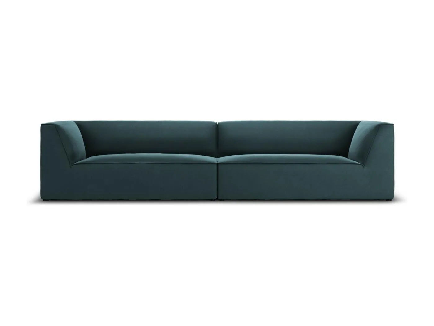 CXL by Christian Lacroix - 4-Sitzer Sofa "Charles" Sitzer aus Samt blau - 302x93x69cm