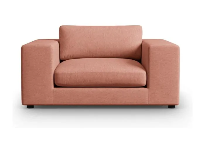 CXL by Christian Lacroix - 1,5-Sitzer Sofa "Tendance" Sitzer aus strukturiertem Stoff rot - 156x122x72cm