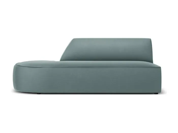 CXL by Christian Lacroix - 2-Sitzer modulares Sofa links "Charles" Sitzer aus Samt minze - 181x93x69cm