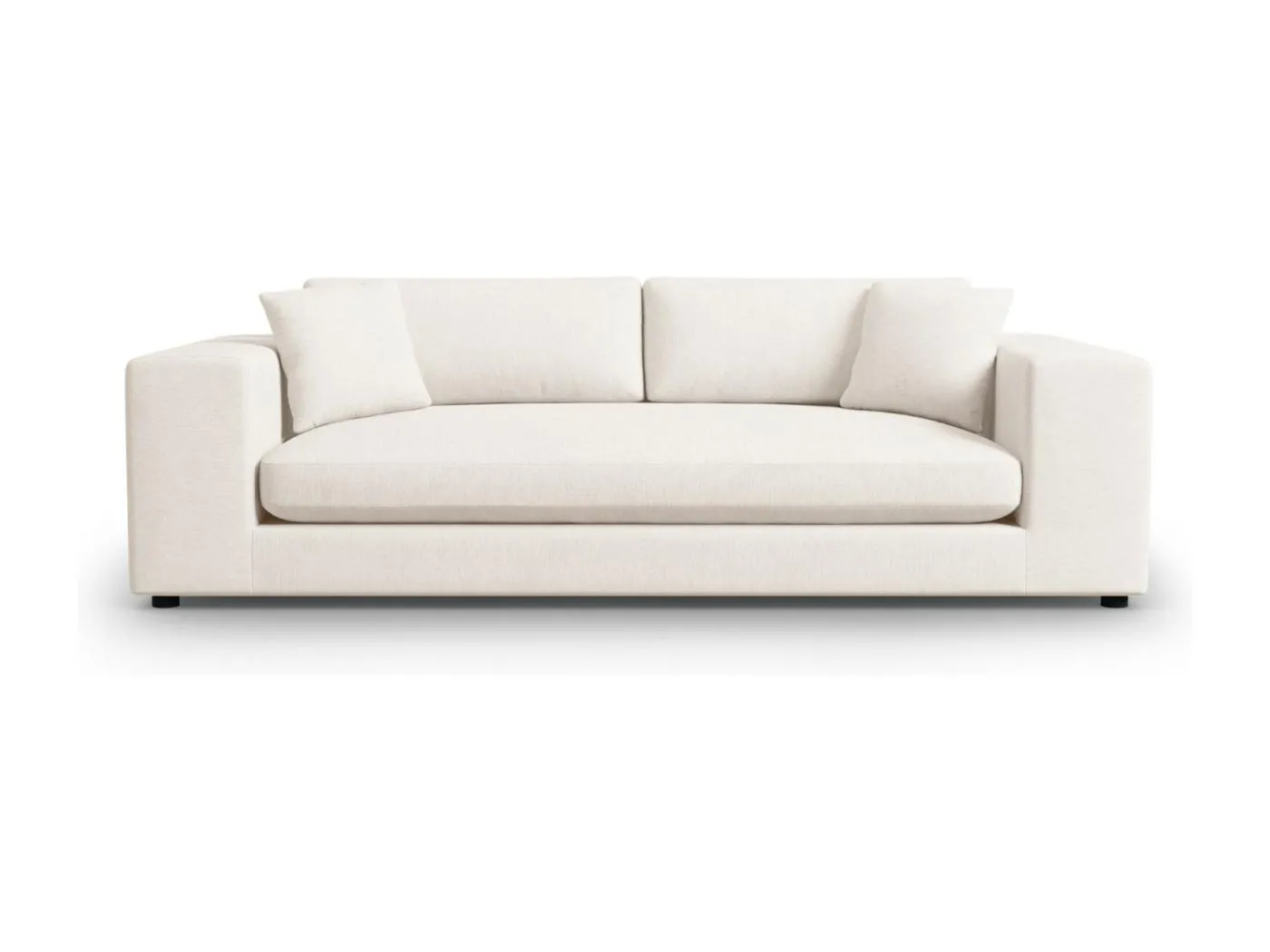 CXL by Christian Lacroix - 4-Sitzer Sofa "Tendance" Sitzer aus strukturiertem Stoff weiß - 262x122x72cm
