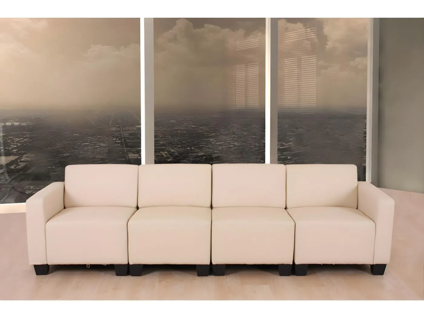 4-Sitzer Sofa Moncalieri, Creme