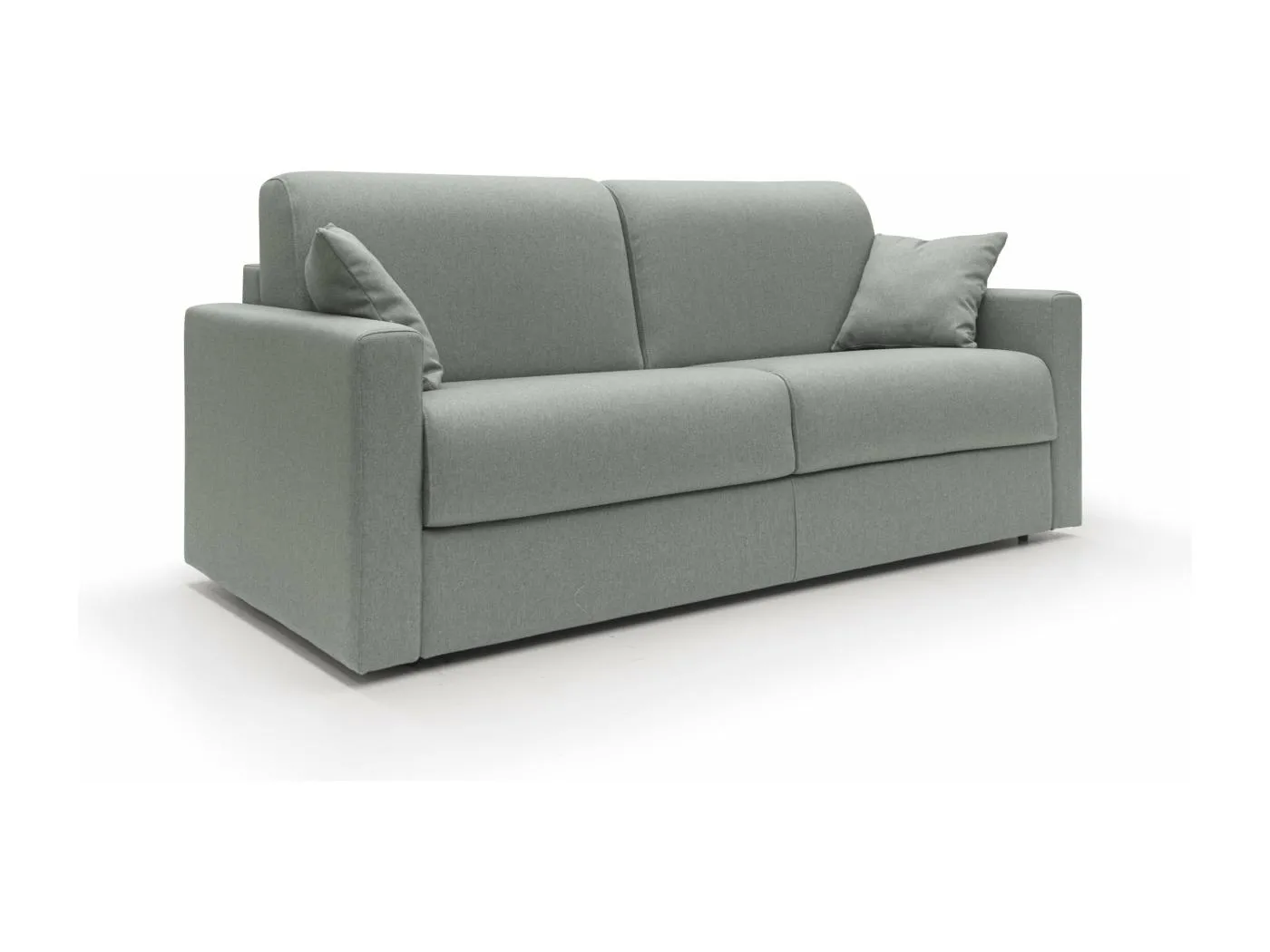 Chris Schlafsofa aus wasserfestem Stoff T13 186 cm (mat. 120x197) grau