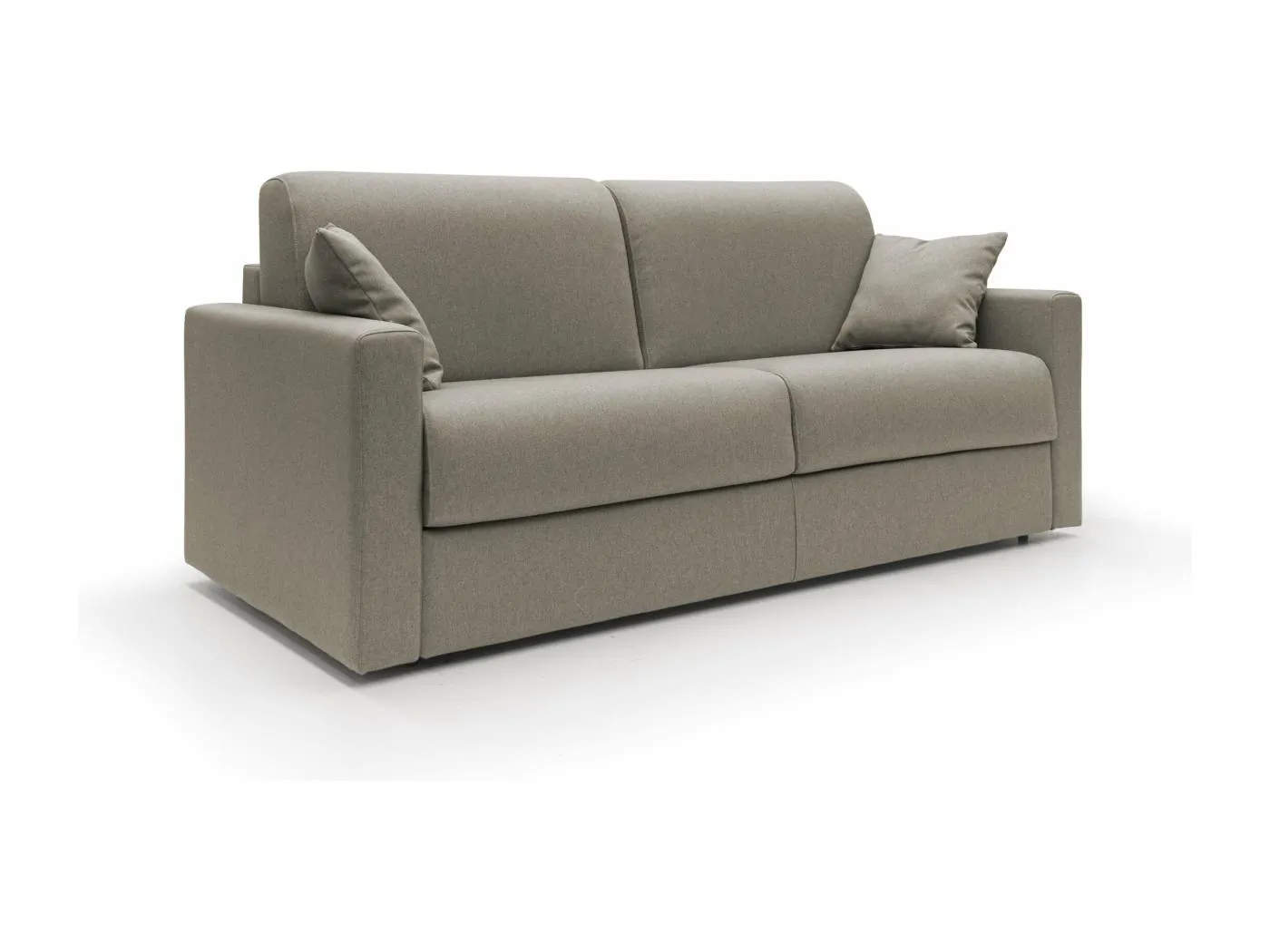 Chris Schlafsofa aus wasserfestem Stoff T13 206 cm (mat. 120x197) taupe