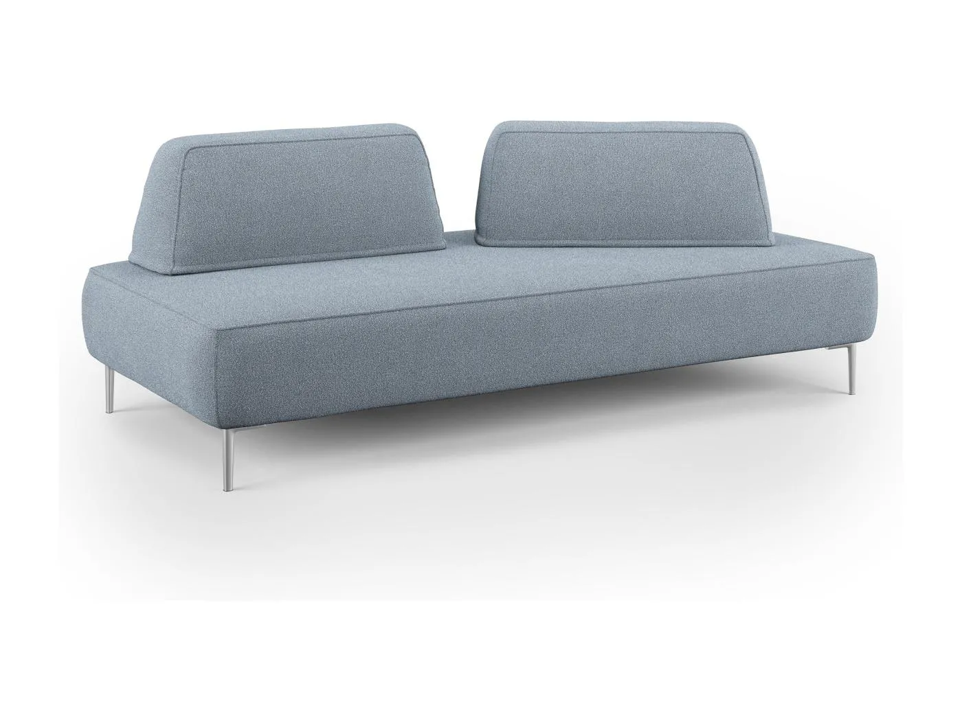 Newton modulares Sofa mit beweglichen Rückenlehnen T07 167 cm blau