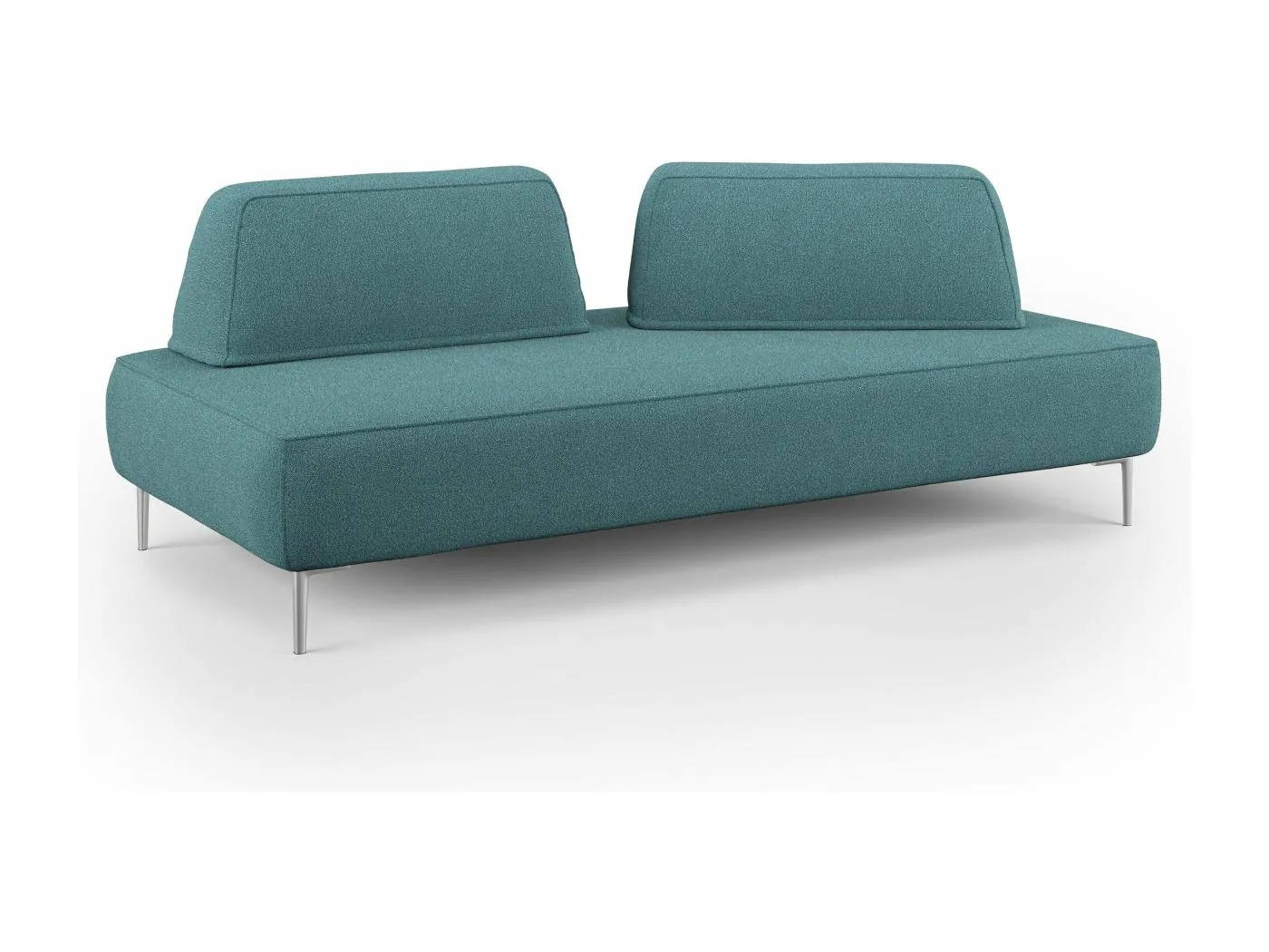 Newton modulares Sofa mit beweglichen Rückenlehnen T07 212 cm hellblau