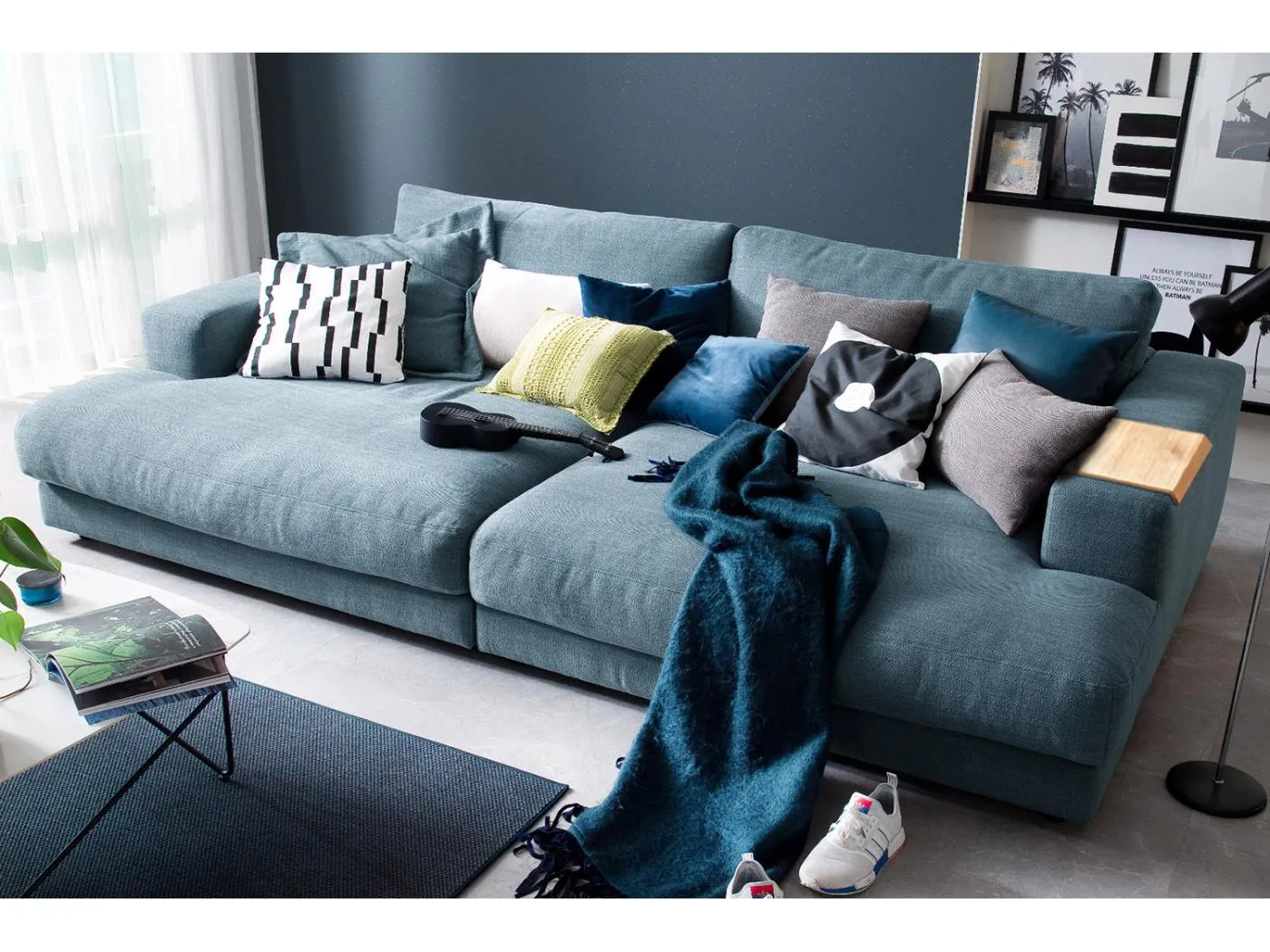 Big - Petrol Webstoff - MADELINE