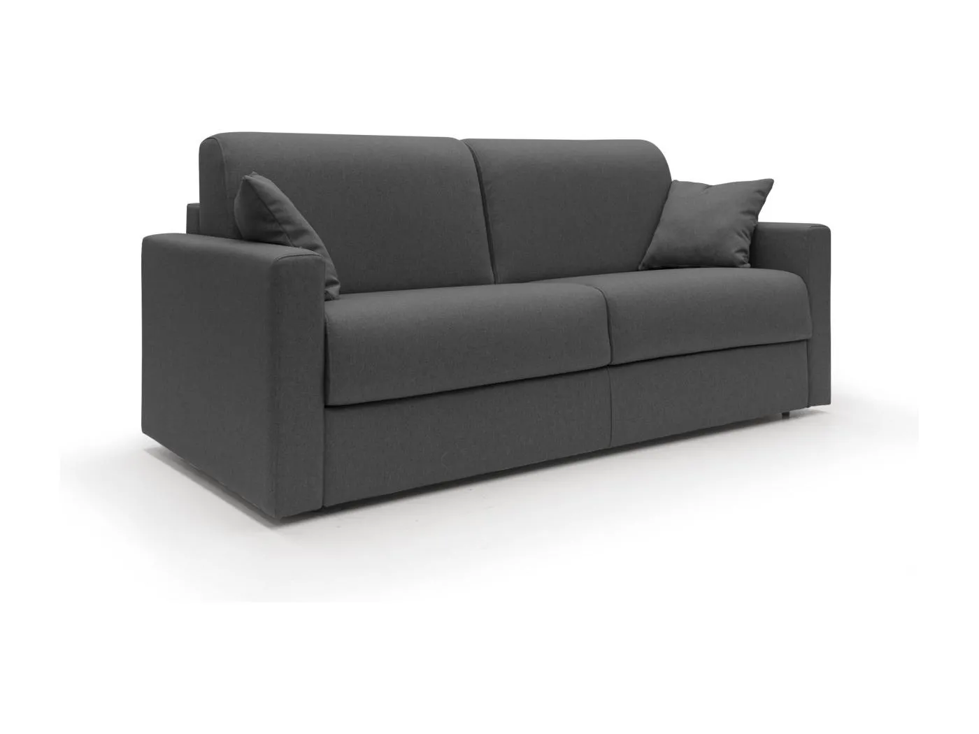 Chris Schlafsofa aus wasserfestem Stoff T13 206 cm (mat. 120x197) anthrazit