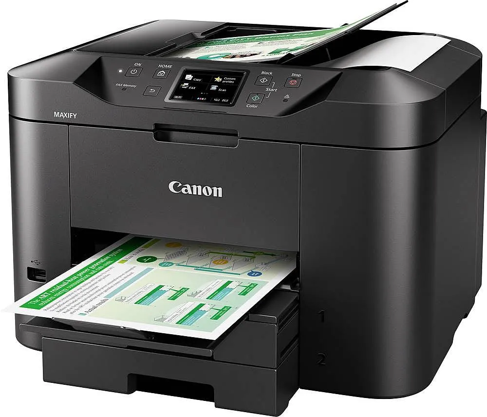 Canon Maxify Mb2750 Tintenstrahldrucker Multifunktionsdrucker Siehe Text/Fotos B-Ware
