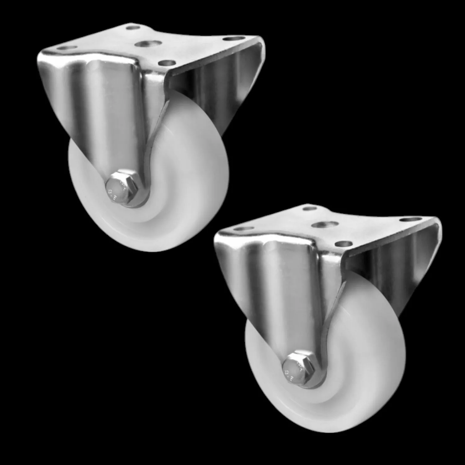 Cascoo Bockrolle Rad ø 125 Mm Schwerlastrolle Doppelkugellager 2 Stück B-Ware