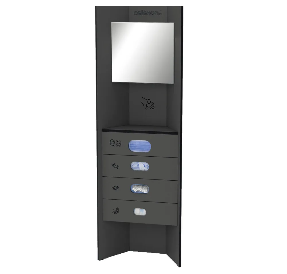 celexon Hygiene Station 180 all-in (inkl. aller Module) - Anthrazit