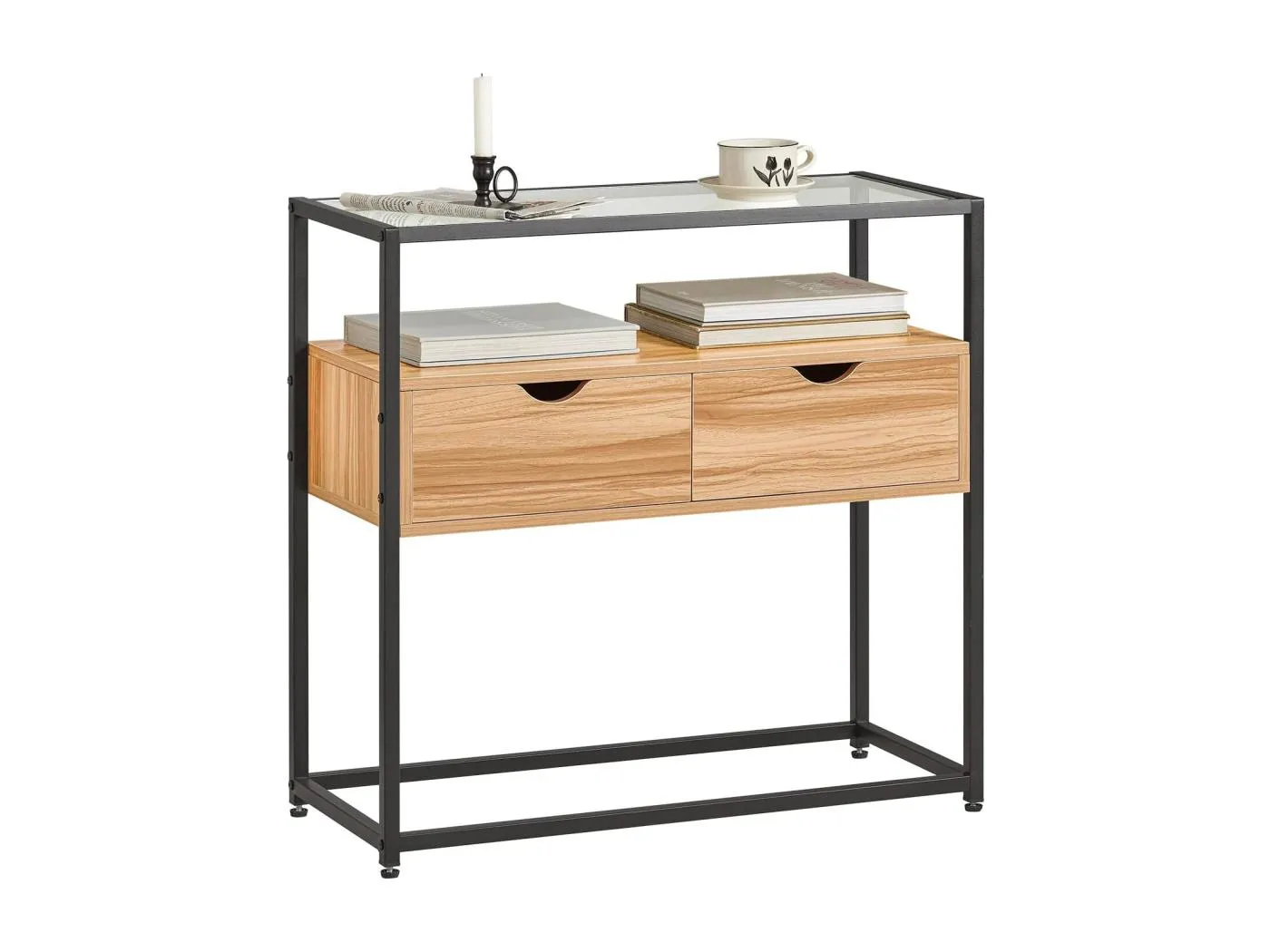 Sideboard FSB54-N 81 x 78 x 35 cm Natur