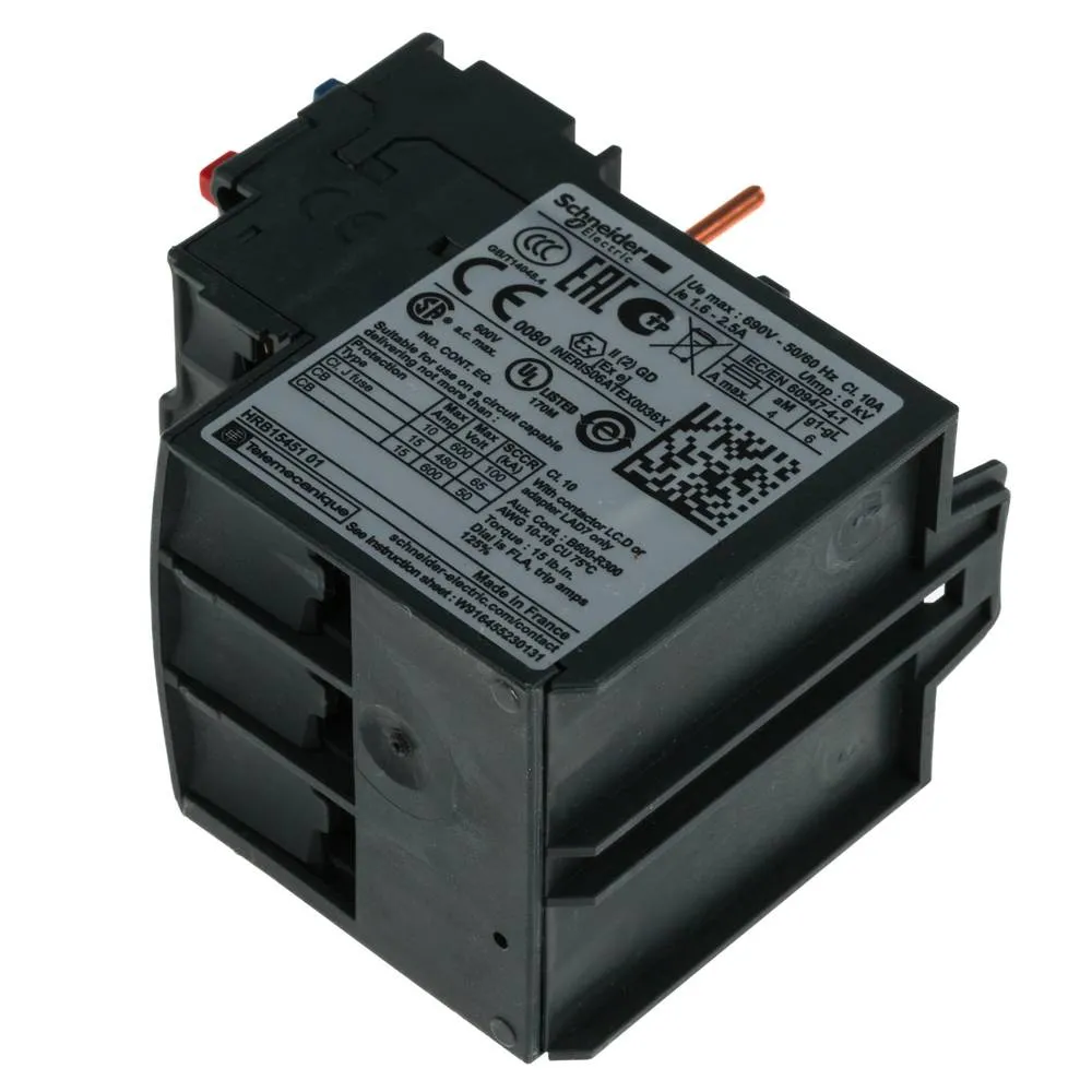 Schneider Electric Lrd07 Leistungsrelais Motorschutzrelais Relais B-Ware