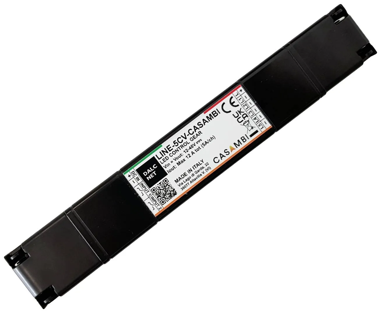 Dalcnet Line 5 Cv Casambi Dimmer 5 Kanal 5 Ausgänge 12 V 48 V 5 A Wi Fi Netzbetrieb B-Ware