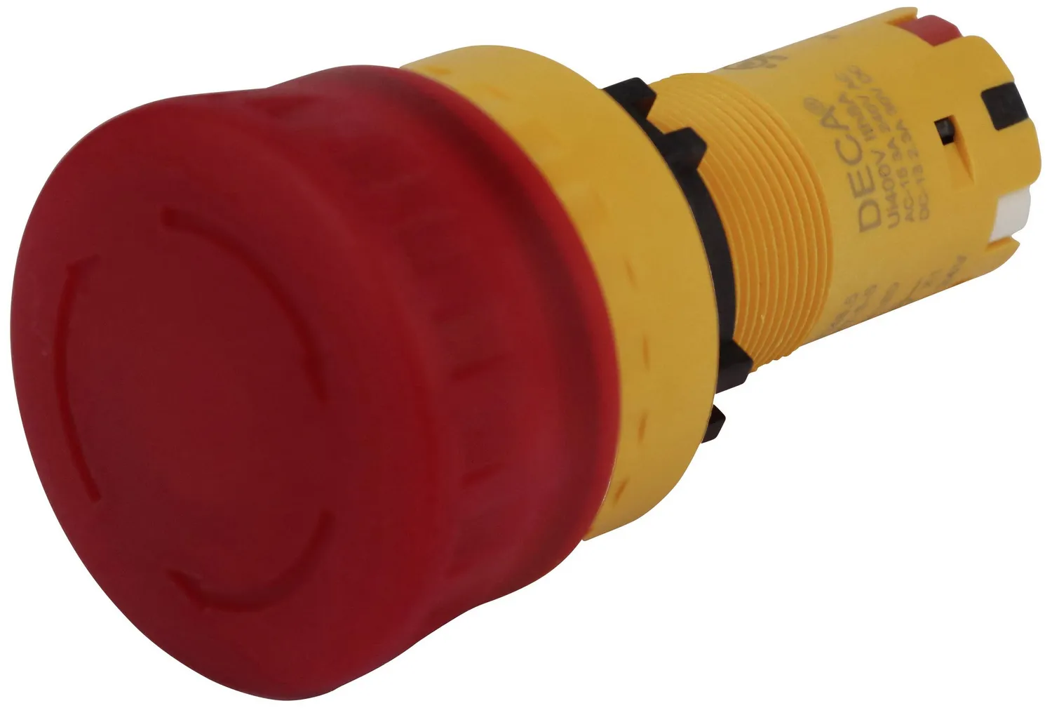 Deca Cp2 E Lve01 Q4 R Notentsperrung Stoptaster Schalter Stop 24 V Dc/Ac 8 A Ip66   B-Ware