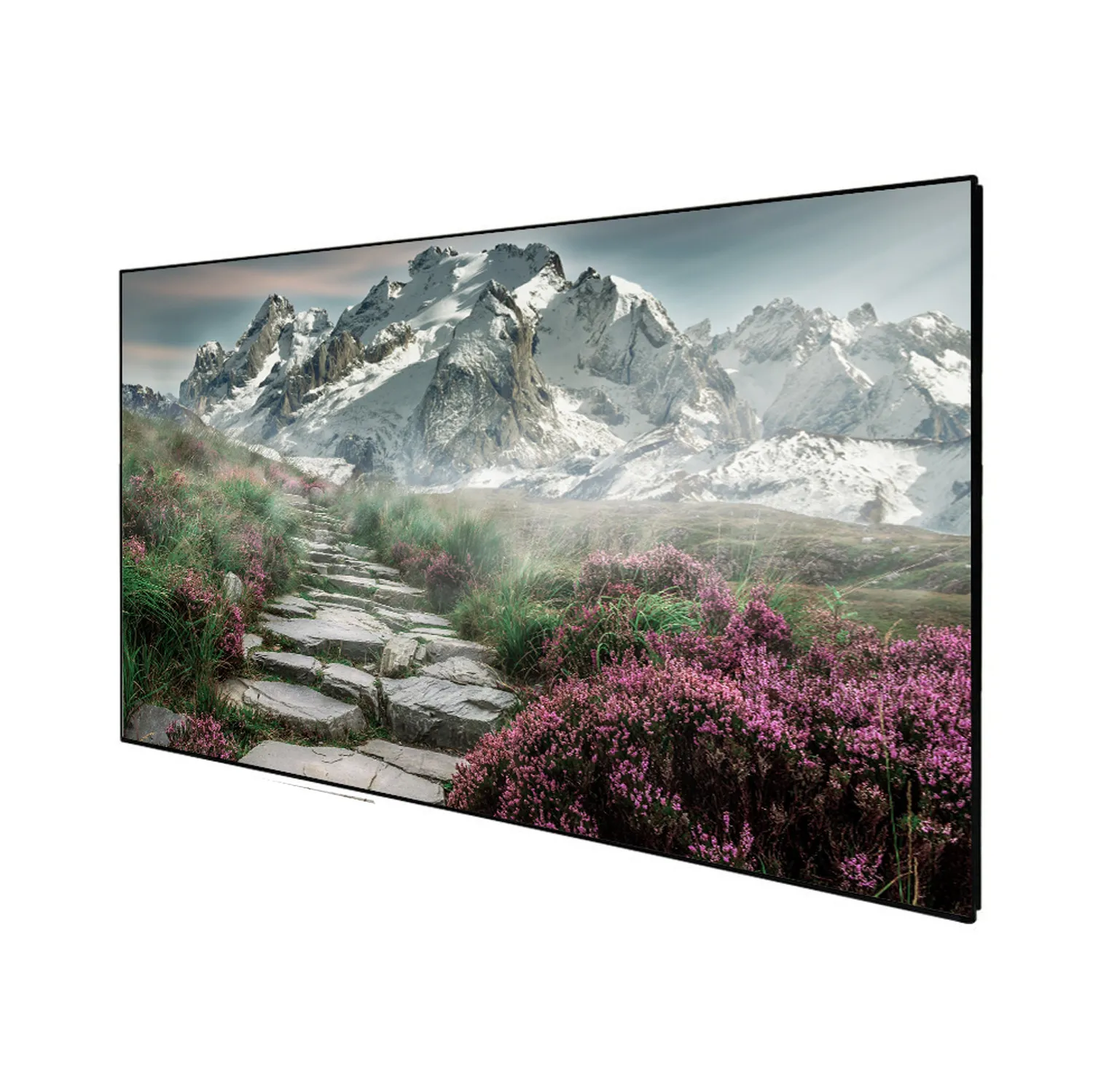DELUXX Cinema Rahmenleinwand SlimFrame 221 x 124cm, 100" - SOUNDVISION
