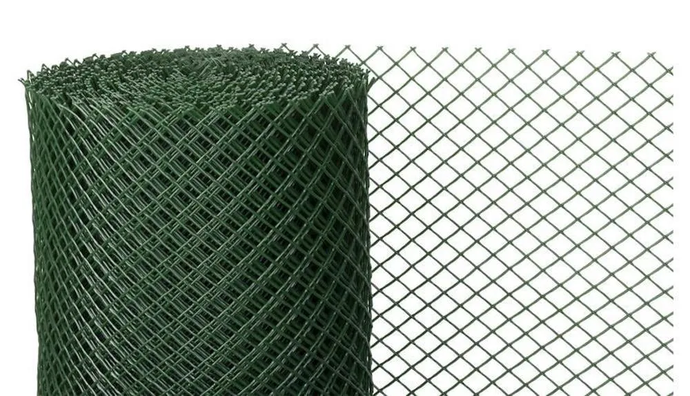 PROREGAL Drahtzaun, Drahtnetz 7, 1000, 20x20mm, 300g/m2, grün, Kunststoff, Pack. 25m