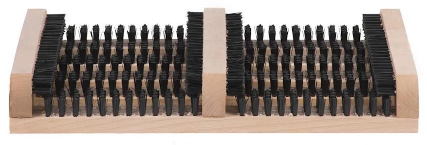 PROREGAL Fußmatte, Schmutzfangmatte 36x27x55cm, Holz, für Schuhe