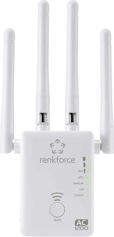 Renkforce Ws Wn575 A3 Dual Band Ac1200 Wlan Repeater 2.4 G Hz, 5 G Hz Netzwerk39 B-Ware