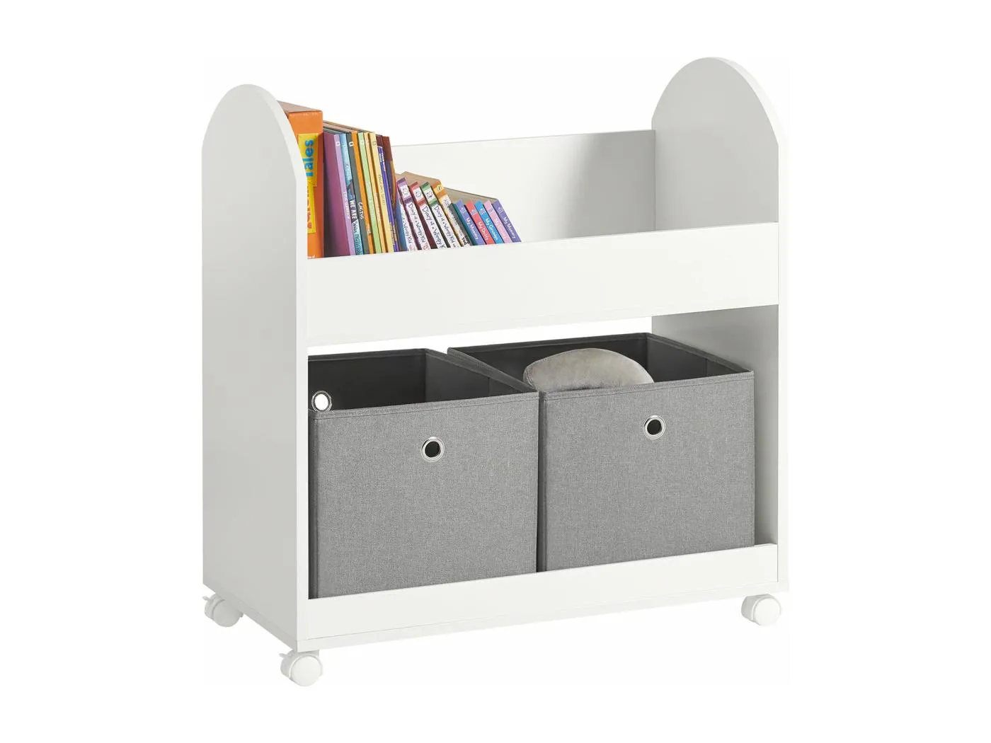 Kinderregal KMB53-W 70 x 78 x 40 cm Weiß