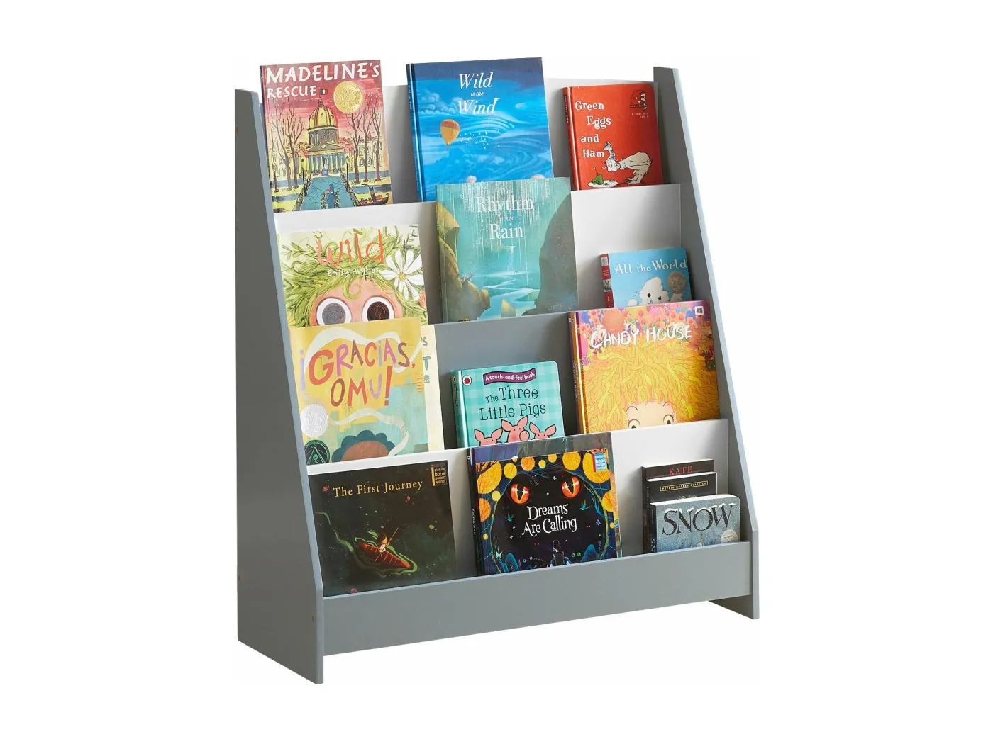 Kinderregal KMB32-HG 80 x 88 x 32 cm Grau