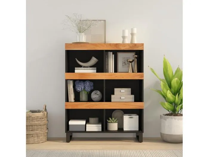 Beistelltisch 85x33x107 cm Massivholz Akazie