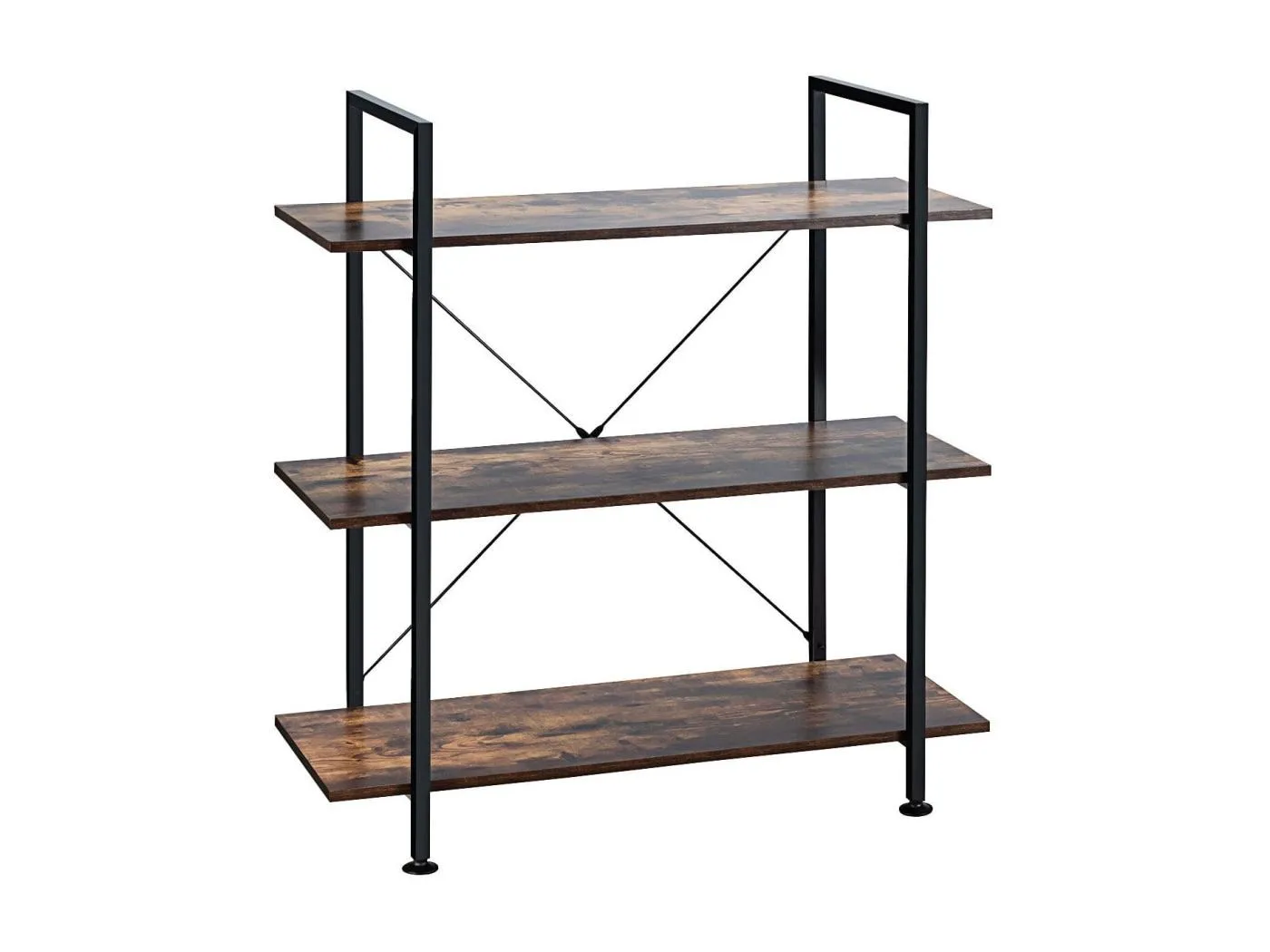 3-stufiger Pflanzen- und Blumenständer Regaleinheit mit Metallrahmen Mehrzweck-Präsentationsständer mit Kippschutz