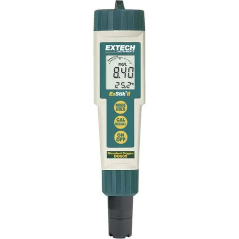 Extech Do600 Sauerstoff Messgerät 20   0.01 Mg/L  Detektor Siehe Text/Foto B-Ware