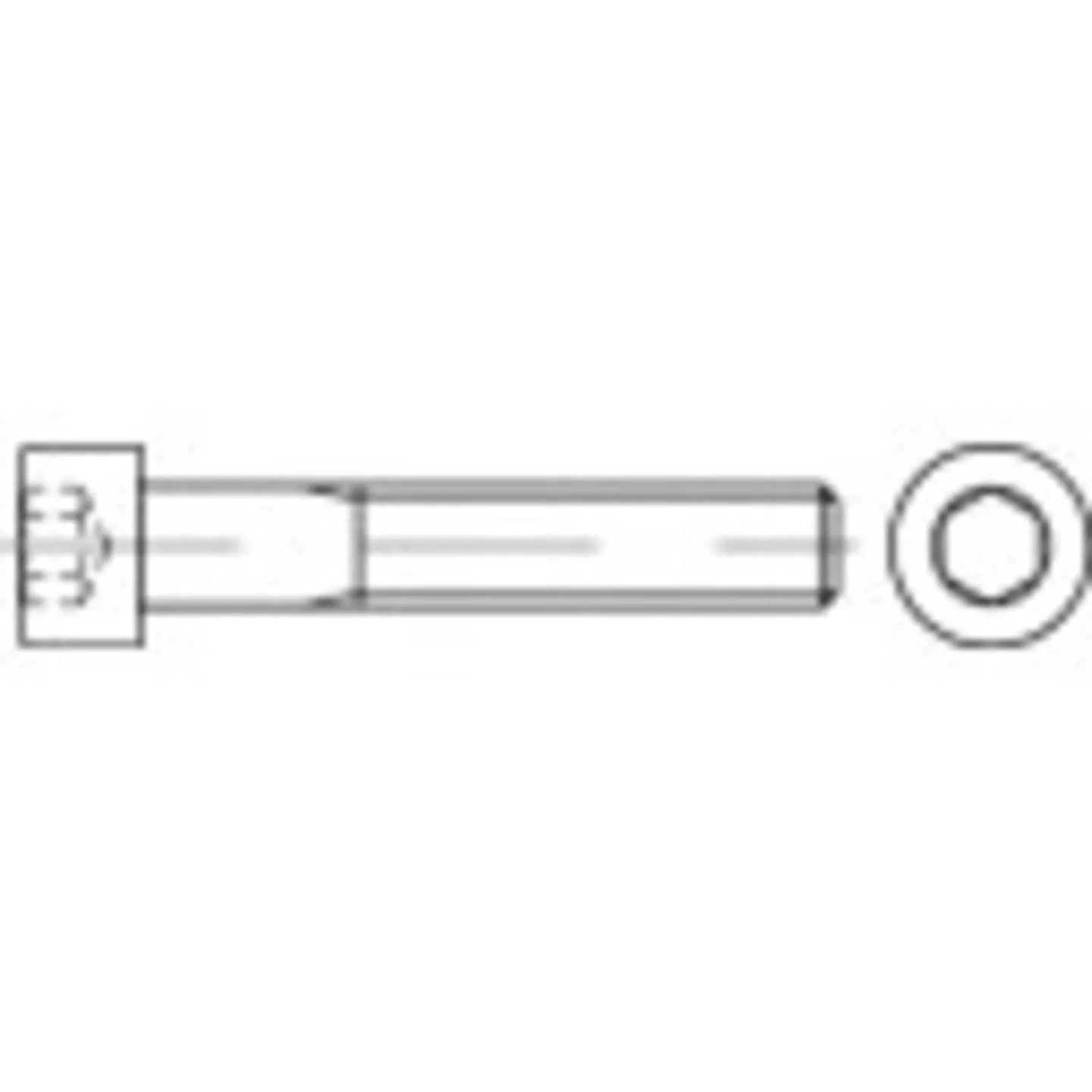 Toolcraft Zylinderschrauben Innensechskant Edelstahl M4 14 Mm Din 912 500 St. B-Ware