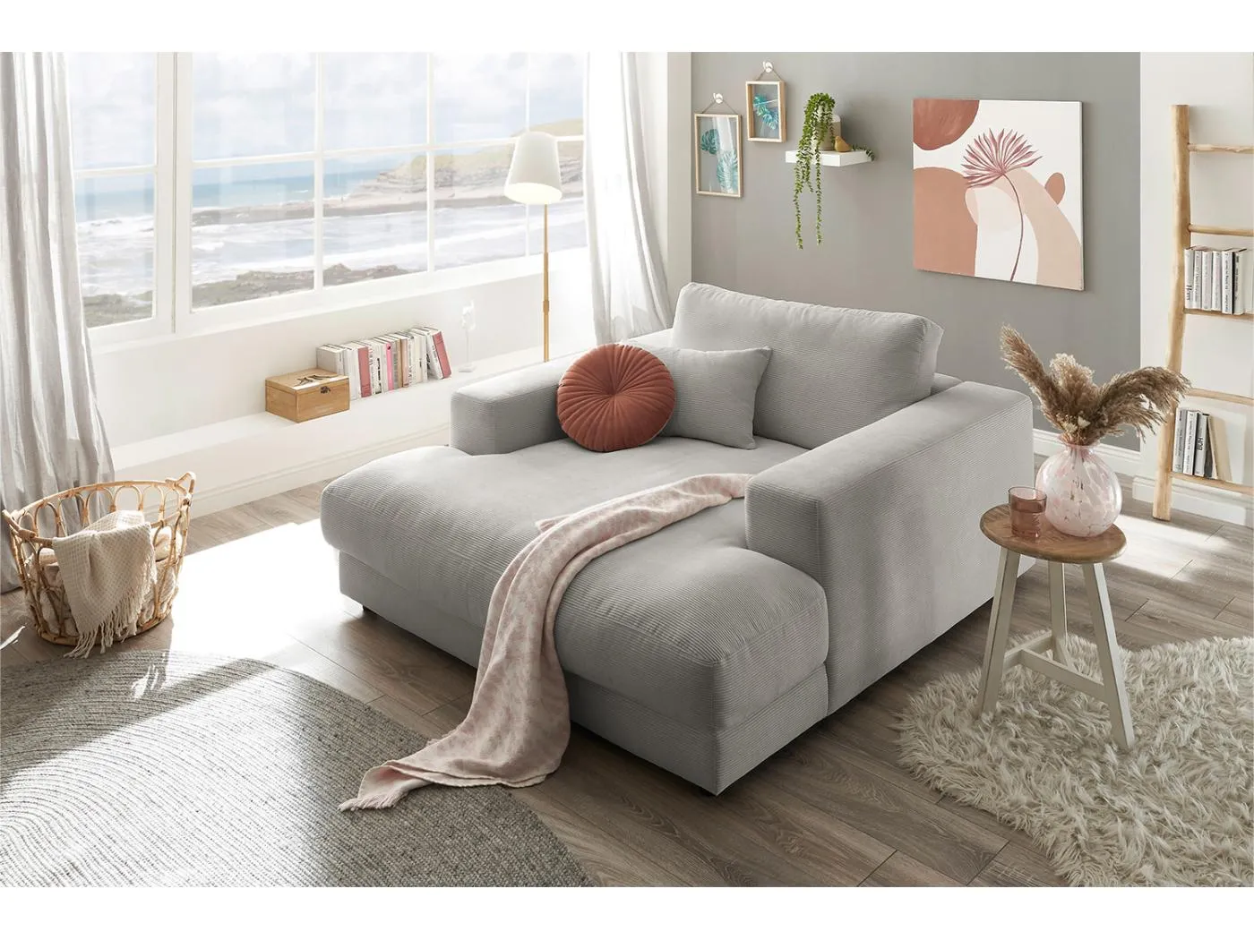 Longseat - Grau Cord - MADELINE