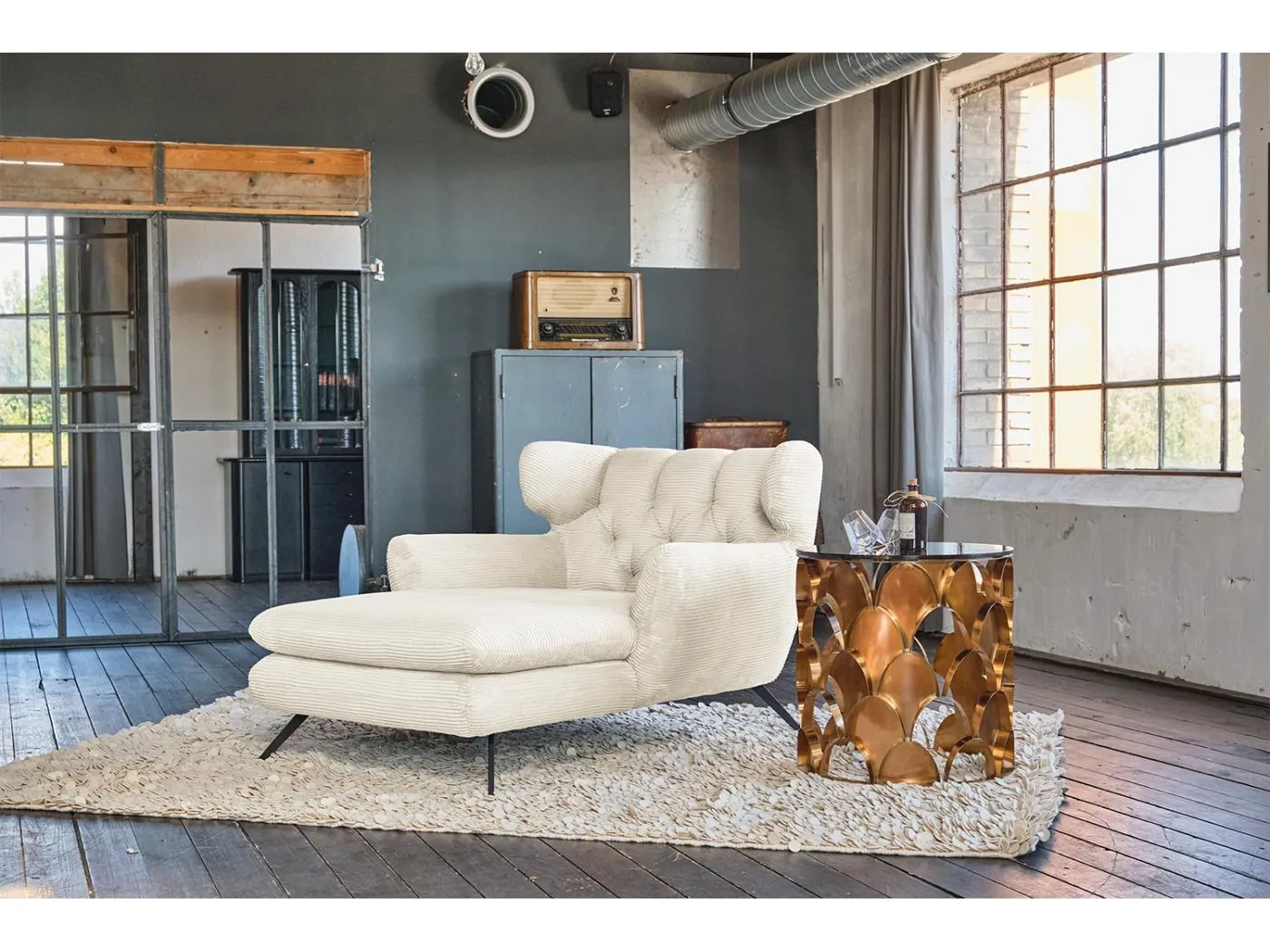 Longseat - Beige Cord - CHARME