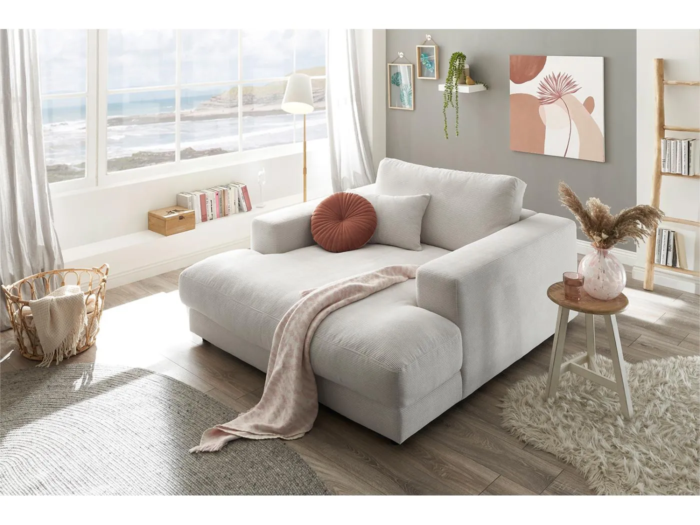 Longseat - Weiß Cord - MADELINE