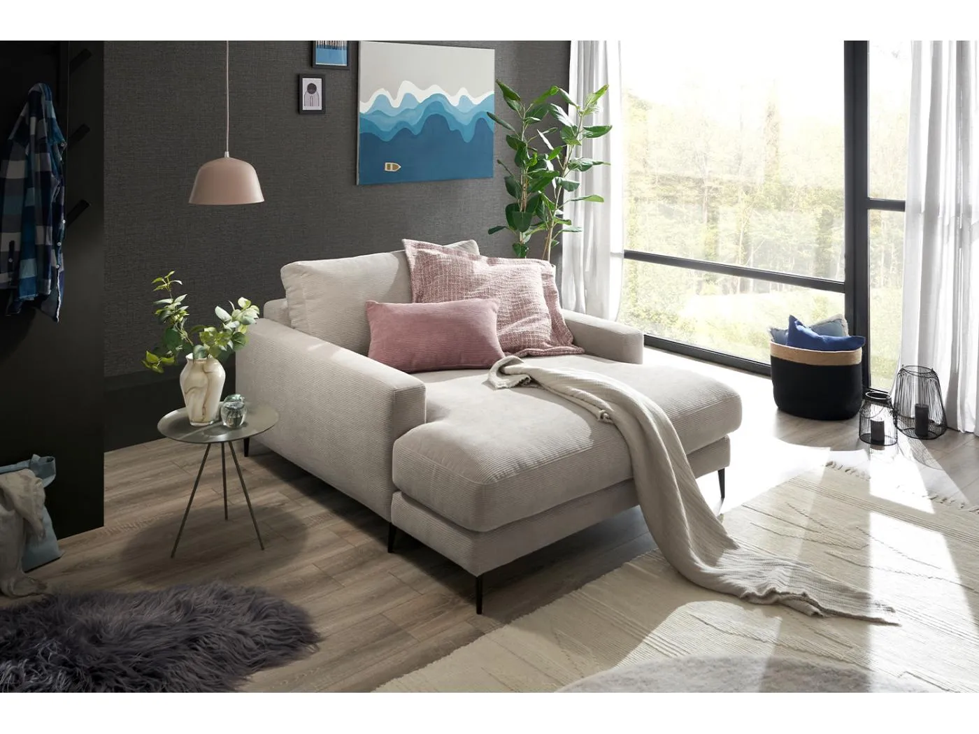 Longseat - Beige Cord - CARA