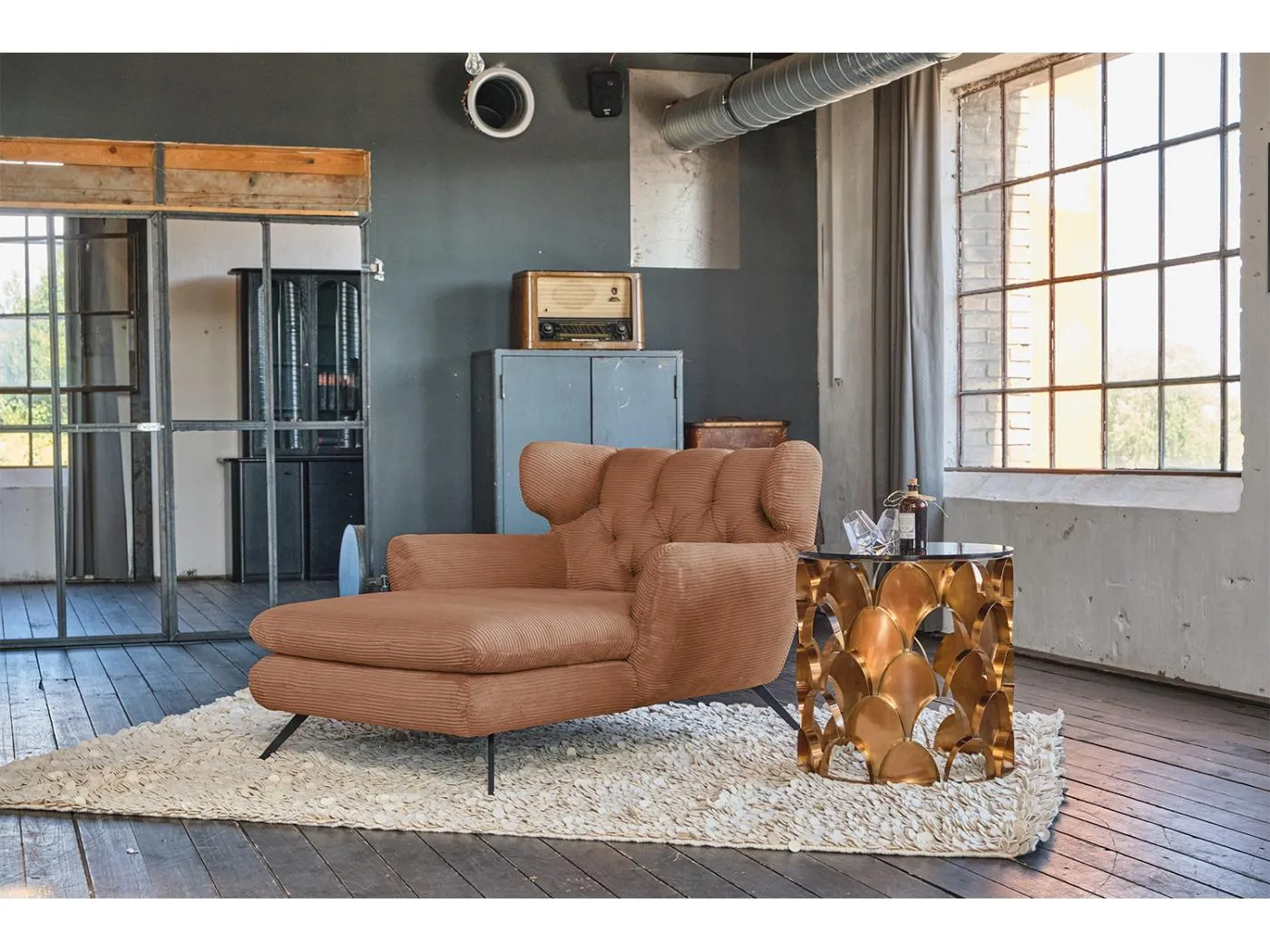 Longseat - Braun Cord - CHARME