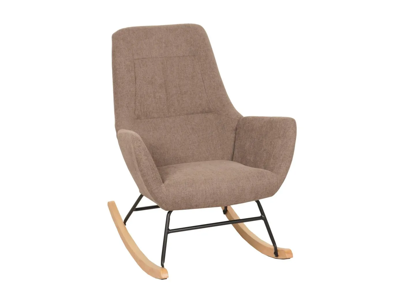 Schaukelstuhl MCW-N13, Braun