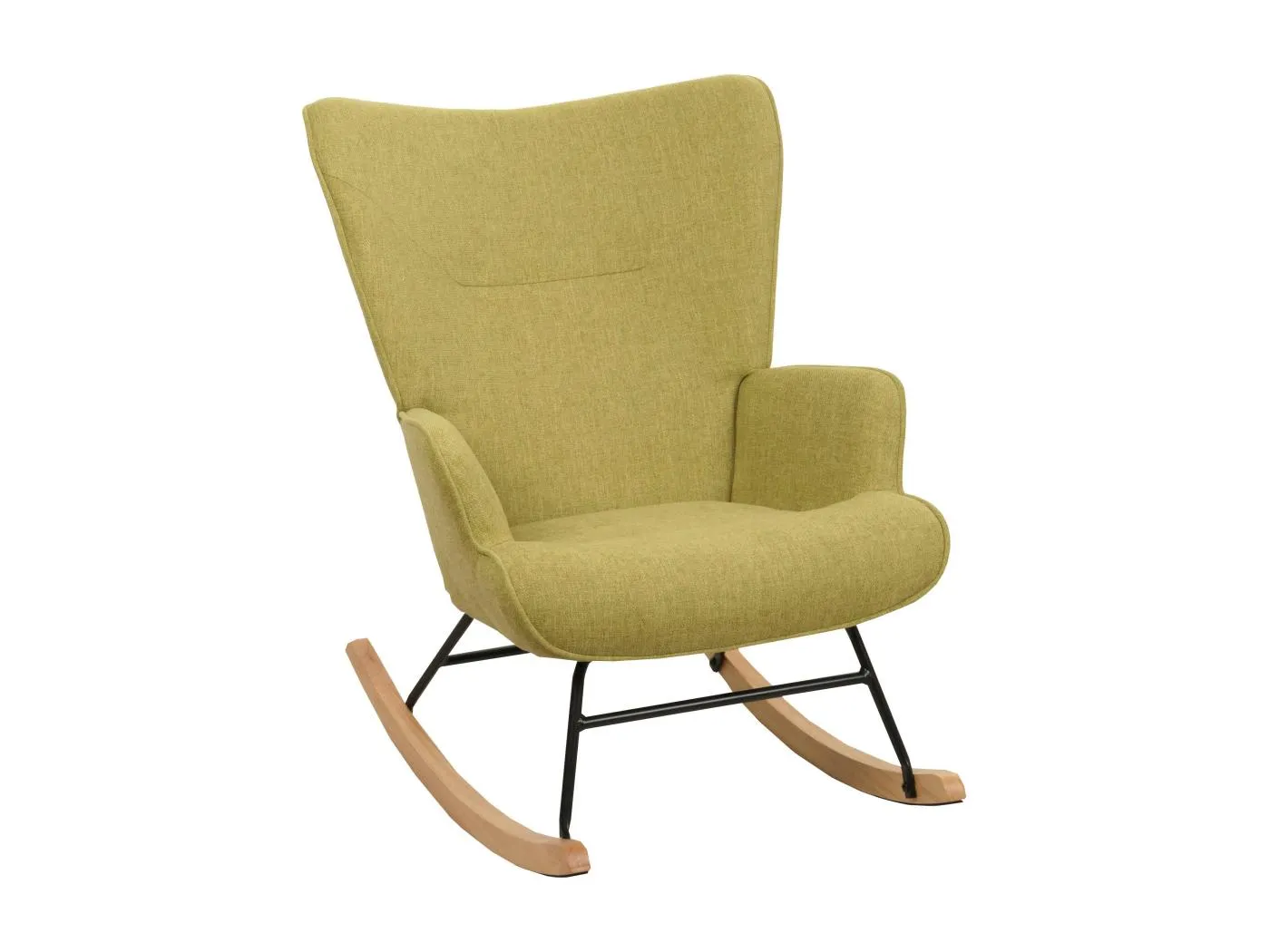 Schaukelstuhl MCW-N14, Grün