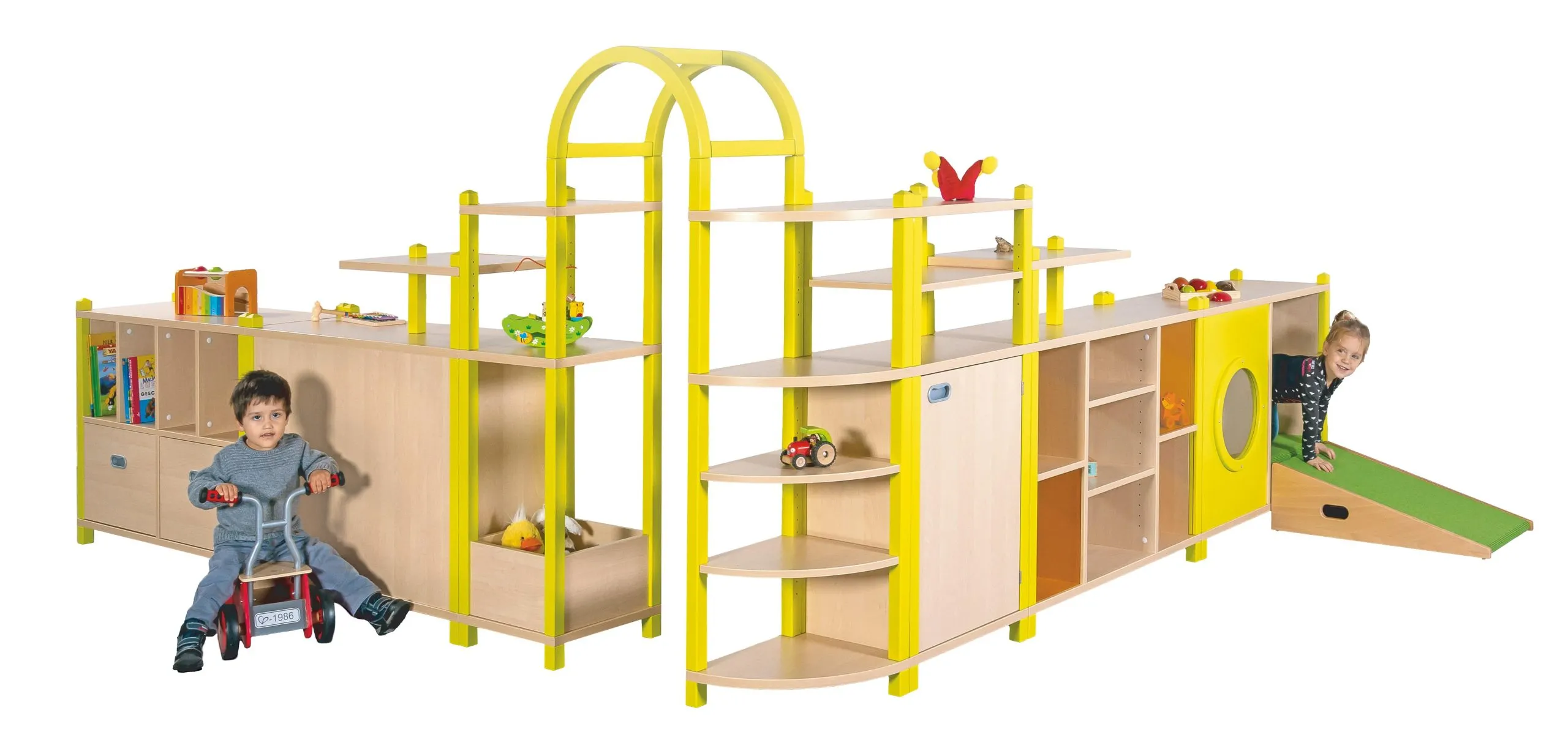 Regalsystem "Claudia", Stollenregalsystem