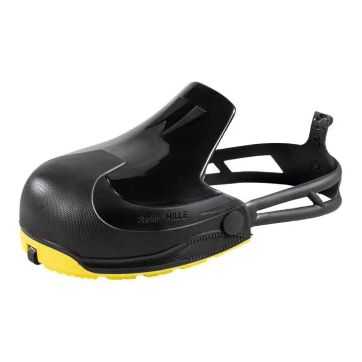 Gaston Mille Sicherheitsüberschuh überziehschuh Besucher Schwarz Schutzkleidung B-Ware