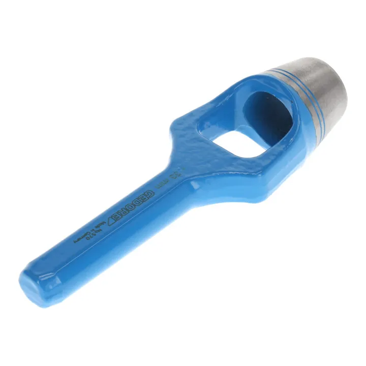 Gedore Henkellocheisen Stanzeisen Lochwerkzeug Gummi 33 Mm Weich Blau B-Ware