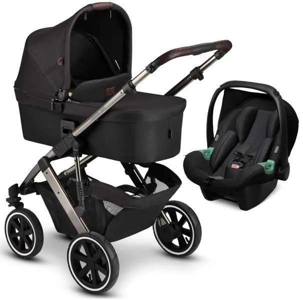 ABC Design Salsa 4 Air Deep Kinderwagen + Tulip Autositz 0-13 kg Diamond Edition - Dolphin