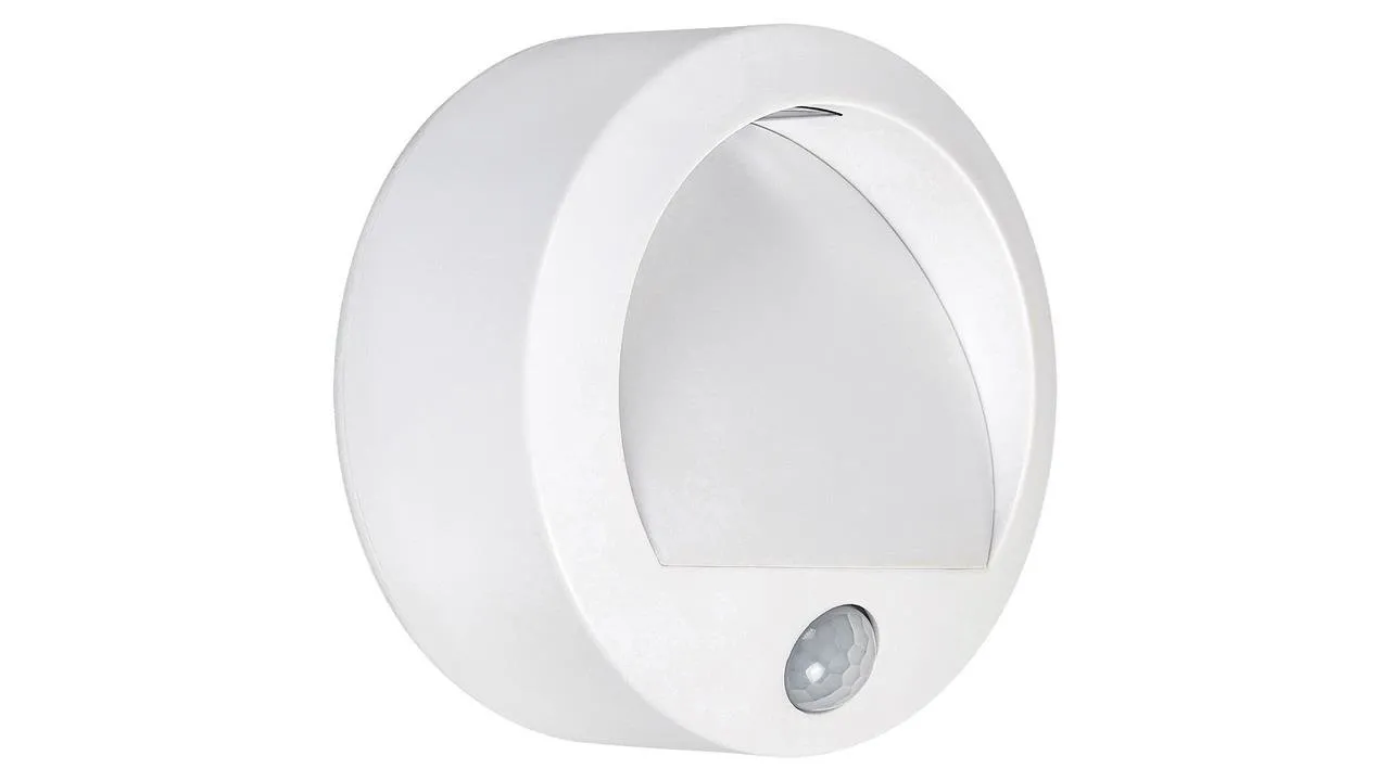 AMARILLO Bewegungsmelder Garten Wandleuchte weiß LED 1.5W 3000K 50lm IP54 Rabalux