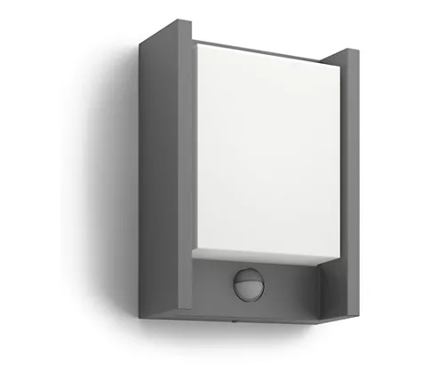 Arbour LED anthrazit 6W Fassadenleuchte mit Bewegungssensor 164619316 myGarden PHILIPS