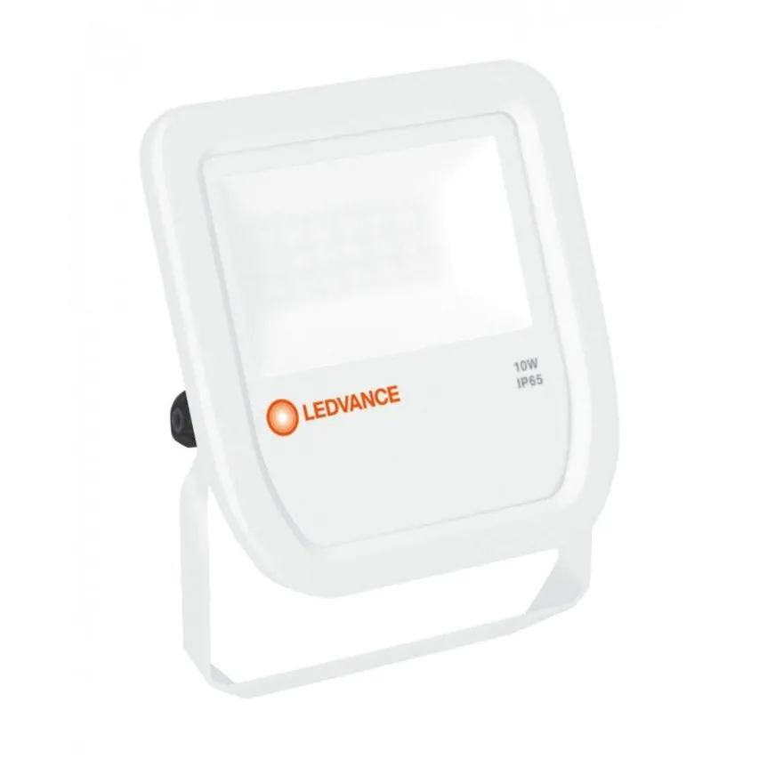Außenleuchte Scheinwerfer/ Strahler FLOODLIGHT 10W 3000K IP65 weiß LEDVANCE 4058075097384