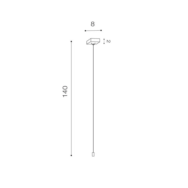 Azzardo LED-Paneel-Aufhängeset PL-AK01