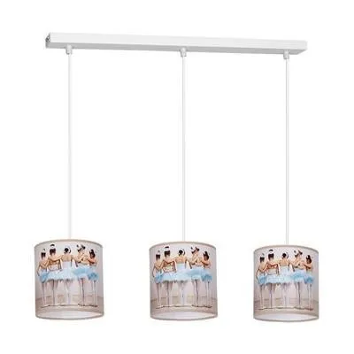 BALLERINA Pendelleuchte mehrfarbig 3x E27 60W IP20 Milagro