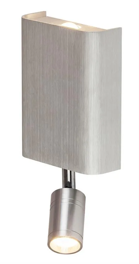 BENETT Innenwandleuchte gebürstetes Aluminium LED 6W 365lm 2800K IP20 Rabalux