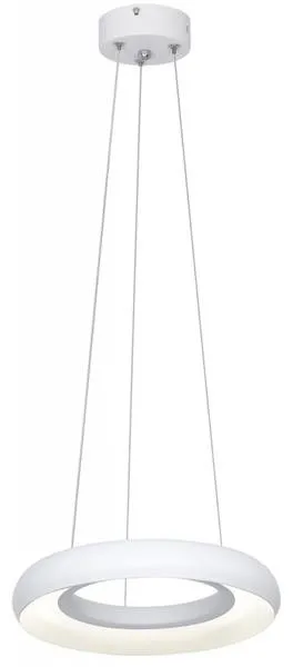 BIANCO 12W LED rondo Pendelleuchte weiß IP20 4000K Milagro