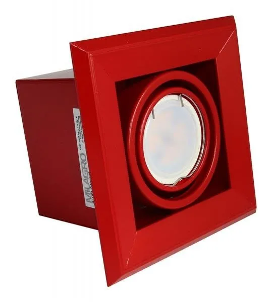 BLOCCO 838 Unterputzlampe rot 1x7W GU10 LED 3000K Milagro